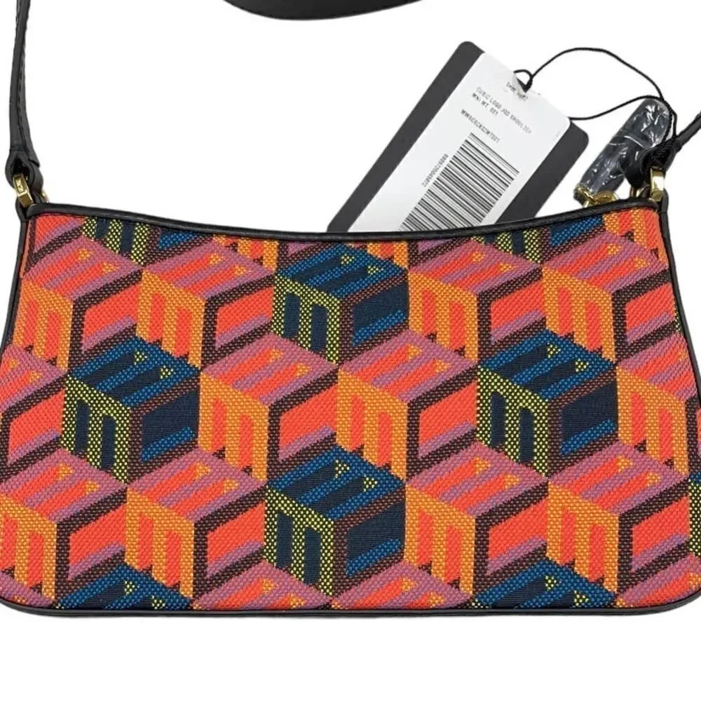 MCM Mini Cubic Monogram Shoulder Bag Purse New - Picture 3 of 9